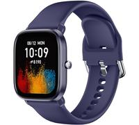 Higgs 20mm Bracelet Compatible avec Garmin Forerunner 55/165/245/645/Vivoactive 6/5/Garmin Venu/Samsung Galaxy Watch 7/6/5/440mm/Amazfit GTS 2 Mini/4 Mini/Amazfit Bip, Bracelets Soft Silicone Sports