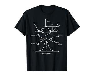Higgs Boson Diagramme Feynman Physique des particules pour étudiant et enseignant T-Shirt