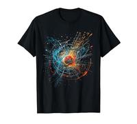 Higgs Boson Particle Quantum Theory Amateurs de Science-Fiction T-Shirt, Homme, Noir, 3XL