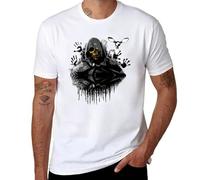 Higgs - Death Stranding T-Shirt Boys Animal Print Shirt Sweat Shirt Mens Hip hop White XL
