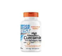 High Absorption Curcumin From Turmeric Root with C3 Complex & BioPerine, 500mg - 120 caps