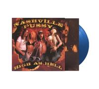 High As Hell Vinyle Bleu Transparent Vinyle