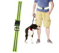 High-Brightness Elastic Reflective Waist Belt - Strip Night Running | 45.94 Inch Length X 1.81 Inch Width | Reflective Sash Adjustable Elastic Waist Gear | High Visibility Glow Belt For Night Run