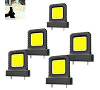 High Brightness Floodlight - for All Power Tool Batteries, Cordless Flood Light, Job Site Worklight for Outdoor (green-5pcs)