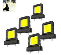 High Brightness Floodlight - for All Power Tool Batteries, Cordless Flood Light, Job Site Worklight for Outdoor (black-5pcs)