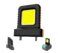 High Brightness Floodlight, for All Power Tool Batteries, Cordless Led Work Light Waterproof, Garages, Lathes, Factories (orange,1pcs)
