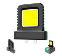 High Brightness Floodlight, for All Power Tool Batteries, Cordless Led Work Light Waterproof, Garages, Lathes, Factories (green,1pcs)