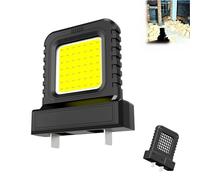 High Brightness Floodlight - for All Power Tool Batteries, Electric Tools Lithium Battery Work Lights, Cordless LED waterproof Lights (Black)