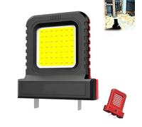 High Brightness Floodlight - for All Power Tool Batteries, Electric Tools Lithium Battery Work Lights, Cordless LED waterproof Lights (Red)