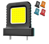 High Brightness Floodlight -for All Power Tool Batteries, Portable Floodlight, Adjustable LED Worklight, for Outdoor Job Site, Workshop Garage, Construction Site (Green)