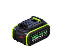 High Capacity 20V 8000mAh Replacement Battery Compatible For Worx power tools WA3572 WU268 WX176(B -8.0Ah 1pcs)