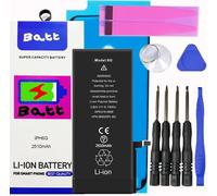 High Capacity iPhone ery Kit with Stickers and Magnetic Tools Replacement for iPhone (iPhone 6)