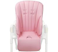 High Chair Cover Replacement Leather - Non Slip High Seat Cushion - Easy To Clean High Chair Covers For Kids - High Chair Cushion Replacement With Comfortable Padding Cover Washable Baby Hig