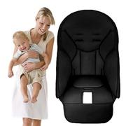 High Chair Seat Cushion - Waterproof PU Leather Liner, Padded Feeding Chair Cover with Comfortable Soft Foam, Easy Wipe Mat, Ideal for Boy Girl Dining Workplace At Home