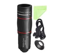 High Definition Monocular Telescope, 18x25 Lightweight Scope with Smartphone Adapter and Tripod, Portable Zoom Lens, Perfect for Bird Watching Concerts & Hiking Travel, 5.0x1.5x1.5in