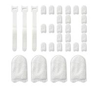 High Density Faucet Filter With Sediment Barrier - Reusable Microfiber Mesh Purifier For Kitchen Sink, Compact Portable Water Clean Guard, Removes Rust Sand Particles, Easy Install
