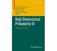 High Dimensional Probability Ix