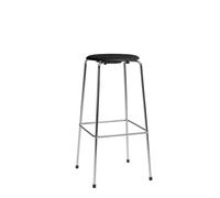 Fritz Hansen Tabouret de bar High Dot Frêne noir-chrome