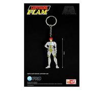 High Dream - Porte Clé Capitaine Flam - Curtis Newton Gomme 8cm - 4589504961414