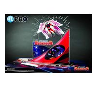 High Dream UFO Robot Grendizer Acrylic Diorama Duke Fleed Transformation 15 cm