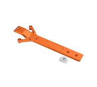 High End Aluminium 7075 Alloy Chassis Plate for Traxxas 1/16 Mini Maxx 4WD RTR Brushless Monster Truck 107154-1 Upgrades - Orange