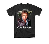 High End T-Shirt Colt Seavers Lee Majors The Fall Guy Adult Size S-4XL Black Black