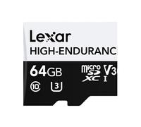 Lexar Carte microSDHC 64 Go - Haute endurance - UHS-I U3 - 100 Mo/s