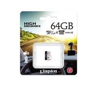 Kingston Carte mémoire microSDXC Haute Endurance 64 Go
