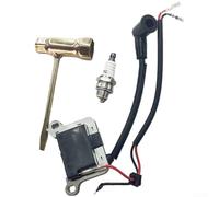 High Energy 1E48F Bobine d'allumage Spark Kit pour perceuse tarière de terre de 48 mm Pièces de moteur Ajustement précis Accessoires de rechange Noir