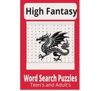 High Fantasy Dragon Word Search: Mythical Race