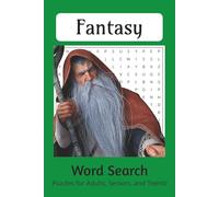 High Fantasy Word Search Puzzle Book: Word Searches with Easy to Read Print about Elves, Dwarves, Dragons, Wizards, Magic, and More | 6x9 inches | 110 ... for Vacations, Holidays, and Free Times!