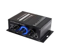 High Fidelity 12v Car Stereo Audio Amplifier High Fidelity Bass Amplifier 2 Channels For Car Cd Dvd Mp3 Player Speaker