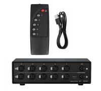 High Fidelitys Répartiteur de son équilibré XLR 5 en 1 avec transmission de 100 m pour équipement de scène professionnel