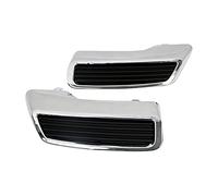 HIGH FLYING pour 3008 GT, 5008 2017-2022 Arrière D'Échappement Exhaust Muffler Astuce Fin Tuyau Garniture Remplacement, Extérieur Accessoires Auto, 2 pièces