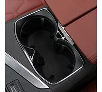 HIGH FLYING pour 3008 GT / 5008 2017-2022 Intérieur Troisième Rangée Porte - gobelet à Eau Décorative Coque Trim Acier Inoxydable Accessoires Auto 1 Pièce