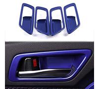 HIGH FLYING pour CHR C-HR 2016-2023 Auto Intérieur Côté Poignée de Porte Bowl Cover Cap Décorative Couvercle Accessoires Auto 4 pièces (Bleu)