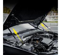 HIGH FLYING pour Golf 8 Mk8 2020-2025 Avant Capot Moteur Soulever Amortisseurs Support de Levage de Capot Extensibles Auto Verin hydraulique Amortisseur Vérins à Gaz Accessoires Auto 1 Jeu