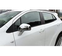 HIGH FLYING pour Mokka 2013-2019 Extérieur Côté Caches de Rétroviseur Garniture Décorative Couvercle Accessoires Auto 2 pièces (Décoration ! Pas un substitut !)