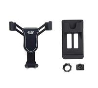 HIGH FLYING pour Q5 8R 2008-2016 Grille Aération Support Voiture Téléphone de Voiture Réglable Accroche Telephone Fixation Téléphone Accessoires Auto (Noir)