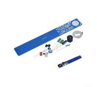 High for Frequency Circuit Détecteur de métaux DIY Kit Bleu Haute pour | Kit de montage, pratique de soudure, éducation scientifique, détecteur fonctionnel, instructions claires (français non