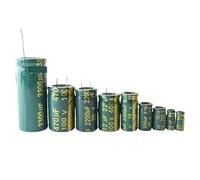 High Frequency Low Aluminum Capacitor 100V100UF 10X17 10PC NWPNLXEA