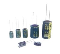 High Frequency Low Aluminum Capacitor 400V100UF 5Pcs Capacitance Meters