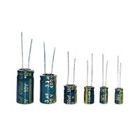 High Frequency Low Aluminum Electrolytic Capacitor 16V 1000UF 1200UF 1500UF 1800UF 2200UF 3300UF 4700UF 10000UF 22000UF NWPNLXEA(16V3300UF 5PCS)