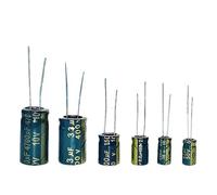 High Frequency Low Aluminum Electrolytic Capacitor 50V 1UF 2.2UF 4.7UF 10UF 22UF 47UF 68UF 100UF 220UF 330UF 470UF 680UF MQXFCZUX(50V4.7UF 20PCS)