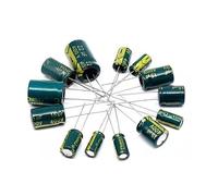 High Frequency Low Electrolytic Capacitor 10000UF 1500UF 2200UF 3300UF 6800UF 400V 450V 63V 35V 25V 16V 10V 6.3V 50V100 MQXFCZUX(6.3V3300UF 10PCS)