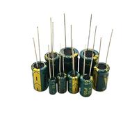High Frequency Low Resistance Aluminium Capacitor 10V 16V 25V 35V 50V 63V 100V 400V 450V 100 220 330 1000 2200 3300 4700 6800UF NWPNLXEA(50V1000UF 5PCS)