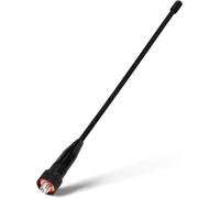 High Gain 2.15dBi Antenna VHF/UHF136-174MHz/400-470MHz Dual Band Flexible Antenna Connector SMA Compatible with UV5R,UV5RA,UV-5RB,5RC,Etc