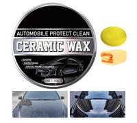 High Gloss Ceramic Coating Wax, Hydrophobic Paste Wax for Cars, High Shine Car , Water- Car , Scratch Remover and Glass Restorer for Vehicles and Trucks,