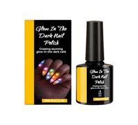 High Glow Pigment - Luminous Coloring Paint, Long Lasting Resin for Dark Environment Visibility, Neon Finish Coat, Professional Nail Gel with Extended Light Storage, Manicure Art Tool for Parties