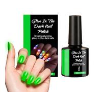 High Glow Pigment - Luminous Coloring Paint, Long Lasting Resin for Dark Environment Visibility, Neon Finish Coat, Professional Nail Gel with Extended Light Storage, Manicure Art Tool for Parties